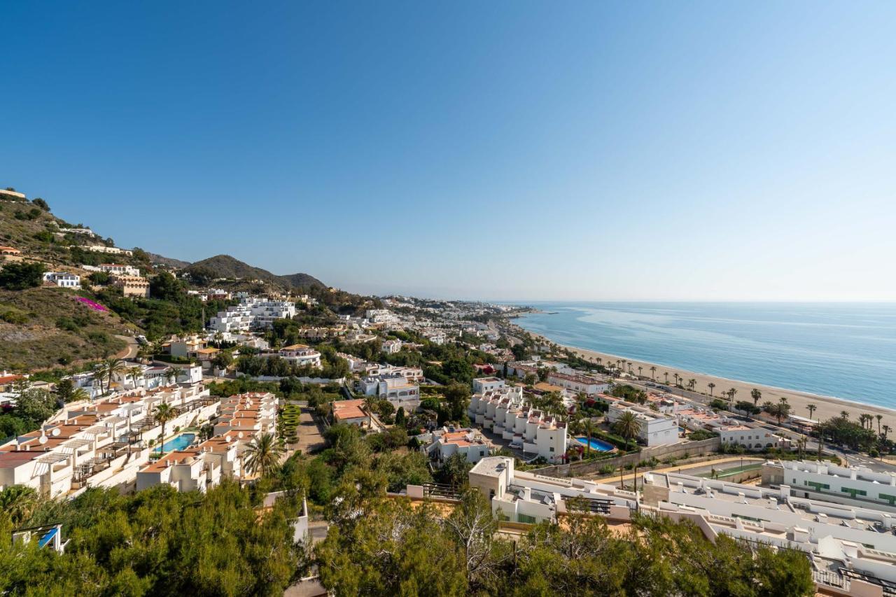 Chalet Con Vistas Al Mar Y Piscina Мохакар Екстериор снимка