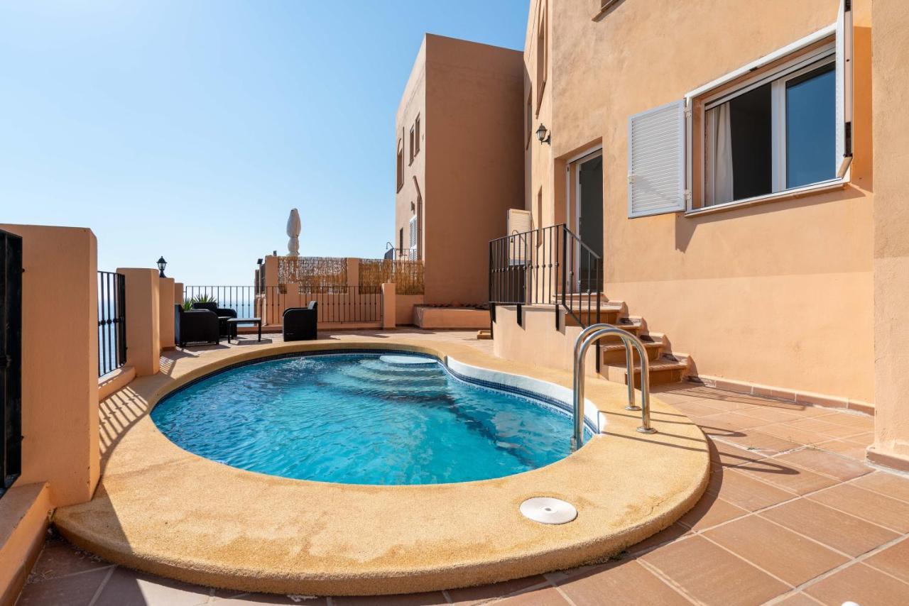 Chalet Con Vistas Al Mar Y Piscina Мохакар Екстериор снимка