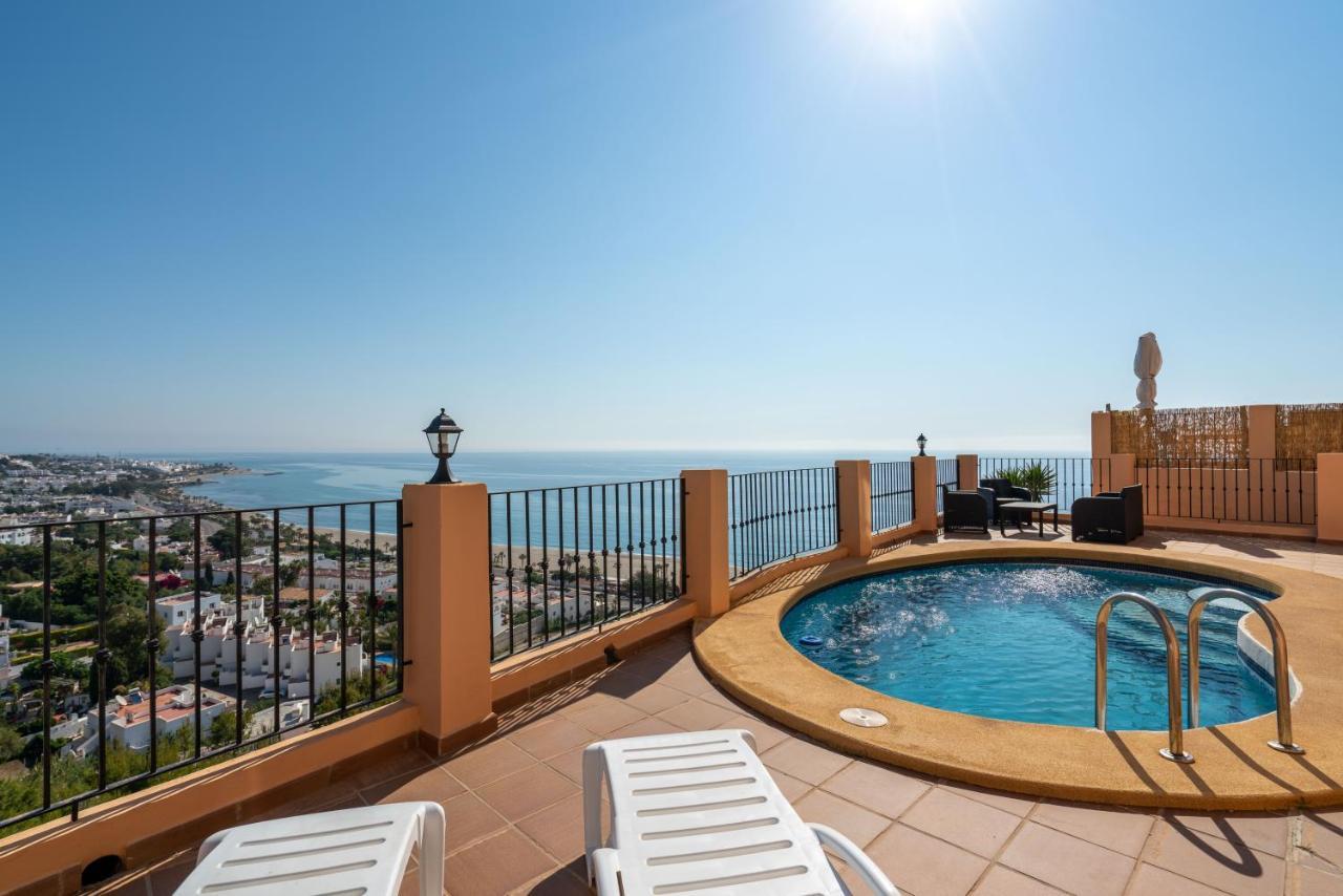 Chalet Con Vistas Al Mar Y Piscina Мохакар Екстериор снимка