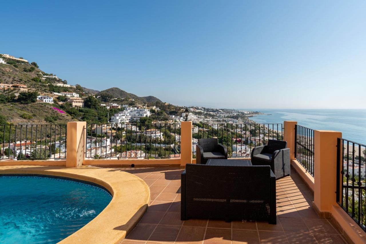 Chalet Con Vistas Al Mar Y Piscina Мохакар Екстериор снимка
